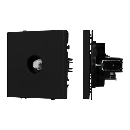 Розетка TV-SAT SCT-NOBE-MST1-SFPL-BK Arlight 054297