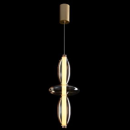 Подвесной светильник Crystal Lux QUASAR SP14W LED AMBER