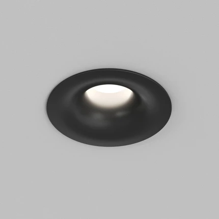 Точечный встраиваемый светильник Denkirs SHINE GLOW DK2430-BK