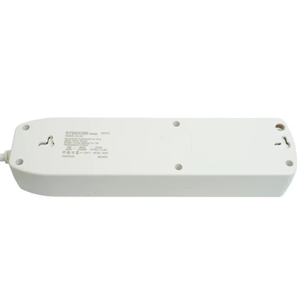 Удлинитель на 3 поста + 2USB + Type-C Stekker HOME PLUS 49970