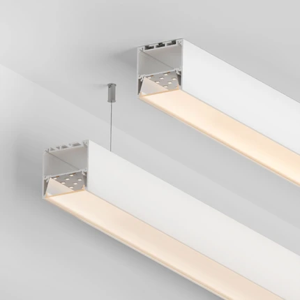 Профиль для лент SL-LINE-5050-2000 WHITE с рефлектором Arlight 064467