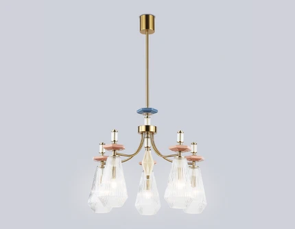 Люстра на штанге Ambrella light CERAMO MODERN LH53183