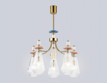 Люстра на штанге Ambrella light CERAMO MODERN LH53183