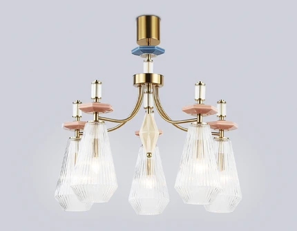 Люстра на штанге Ambrella light CERAMO MODERN LH53183