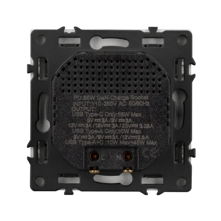 Розетка USB NOBE SCT-MUAC-SFPL-FC-WH Arlight 054316(1)