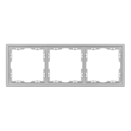 Рамка на 3 поста NOBE FRM-SFPL-3-IS Arlight 059459(1)