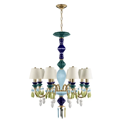 Подвесная люстра Loft It GRACE 10203/8 Green