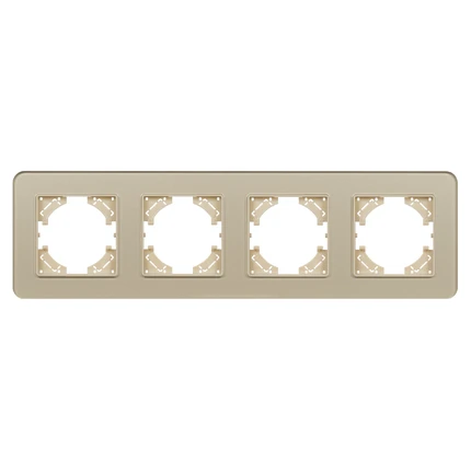 Рамка на 4 поста FRM-OMALI-SFGS-4-GD Arlight 049719