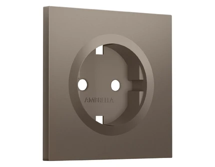Лицевая панель для розетки с/з Ambrella Volt SIGMA SP6360