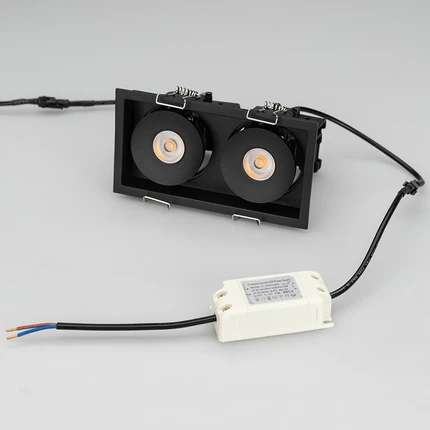 Точечный встраиваемый светильник CL-SIMPLE-S148x80-2x9W Arlight 028151