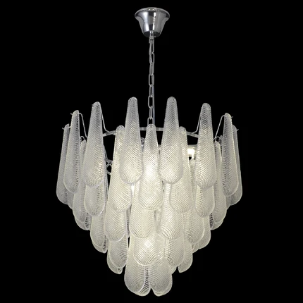 Подвесная люстра Crystal Lux FONTAIN SP10 CHROME