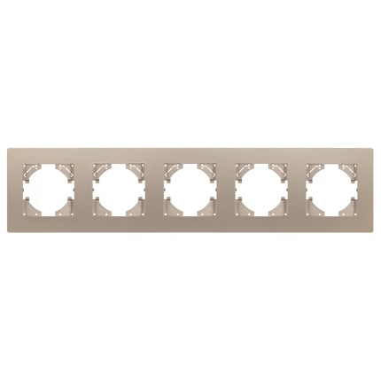 Рамка на 5 постов FRM-PERIO-PL-5-GD Arlight 049765