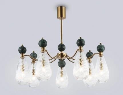 Люстра на штанге Ambrella light CERAMO MODERN LH53293