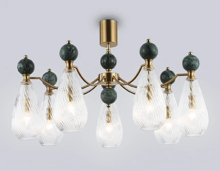 Люстра на штанге Ambrella light CERAMO MODERN LH53293