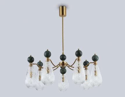 Люстра на штанге Ambrella light CERAMO MODERN LH53293