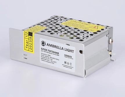 Блок питания LED DRIVER 24V 1,5A 36W Ambrella light GS9602