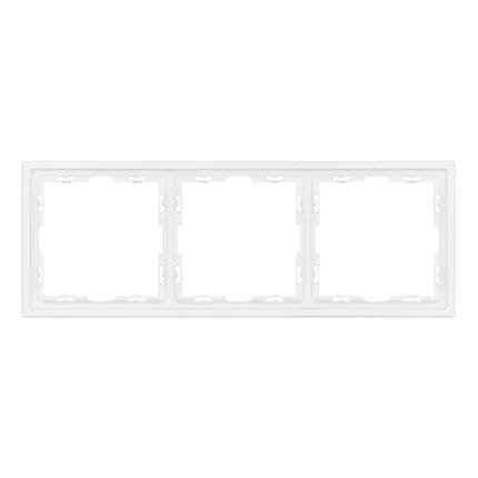 Рамка на 3 поста FRM-SFPL-3-WH Arlight NOBE 054219(1)