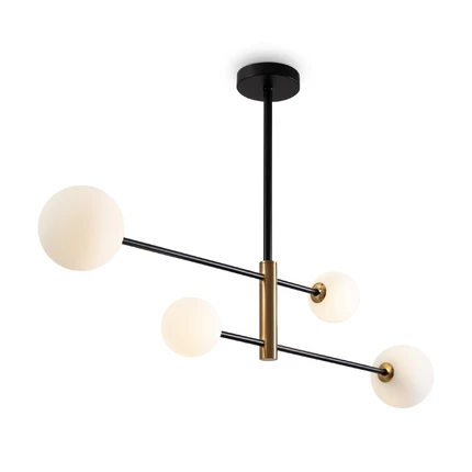 Люстра на штанге Freya SPHIRITY FR5376CL-04B