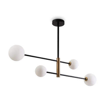Люстра на штанге Freya SPHIRITY FR5376CL-04B