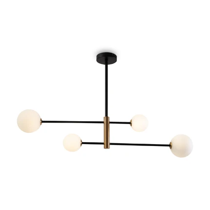 Люстра на штанге Freya SPHIRITY FR5376CL-04B