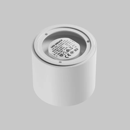 Точечный накладной светильник Maytoni LENS C217CL-15W3K-W
