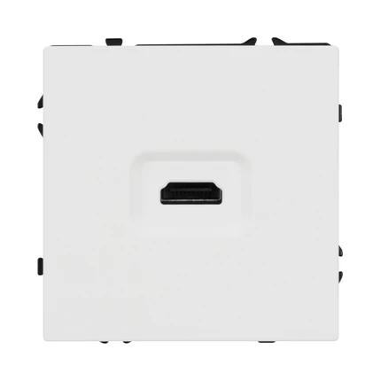 Розетка HDMI NOBE SCT-MHD1-SFPL-WH Arlight 061846(1)