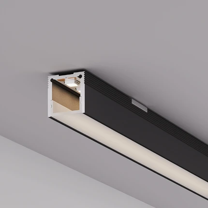 Профиль SL-SLIM20-H20-2000 BLACK Arlight 061371
