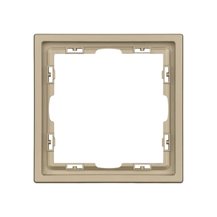 Рамка на 1 пост NOBE FRM-SFPL-1-GD Arlight 054213(1)
