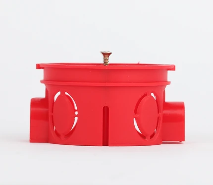 Монтажная коробка Эра KUTS-68-42-s-red Б0051809