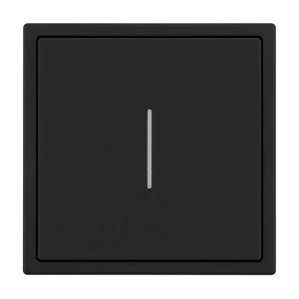 Выключатель кнопочный с подсветкой LED SWT-NOBE-MKR1-SFPL-L-BK Arlight 061734