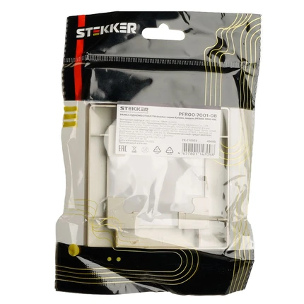 Рамка на 1 пост Stekker КАТРИН 49606