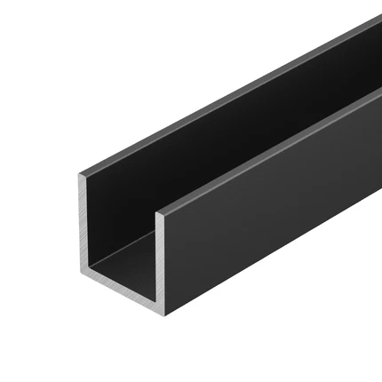 Профиль несветовой декоративный П-образный TECH-1515-3000 BLACK Arlight 063116