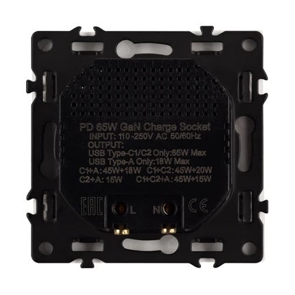 Розетка USB NOBE SCT-MUACC-SFPL-FC-WH Arlight 061839(1)