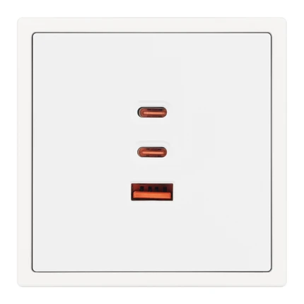 Розетка USB NOBE SCT-MUACC-SFPL-FC-WH Arlight 061839(1)