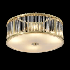 Фото потолочные люстры AVENUE PL4 BRASS