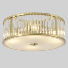 Фото потолочные люстры AVENUE PL4 BRASS