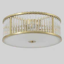 Фото потолочные люстры AVENUE PL4 BRASS