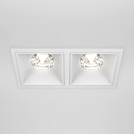 Встраиваемый светильник Maytoni ALFA LED DL043-02-15W4K-D-SQ-W