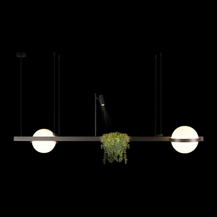 Подвесная люстра Loft It JARDIN 10121/D Dark grey