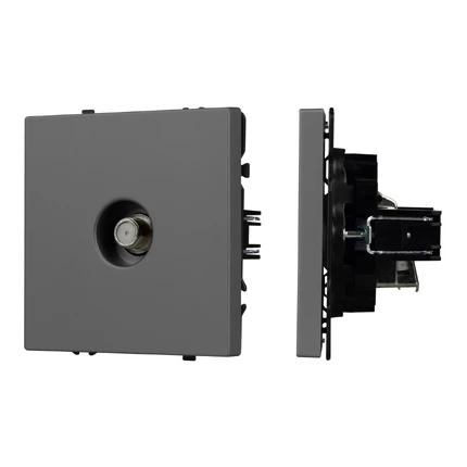 Розетка TV-SAT SCT-NOBE-MST1-SFPL-GR Arlight 054299