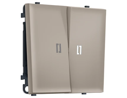 Выключатель кнопочный с подсветкой Ambrella Volt SIGMA MS364055