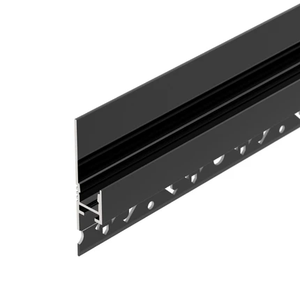 Профиль для лент ARH-PLINTUS-FANTOM-2000 BLACK Arlight 038550