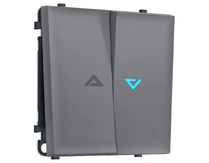 Выключатель кнопочный с подсветкой Ambrella Volt SIGMA MS864460