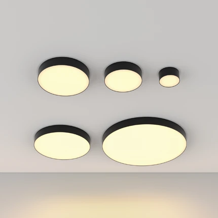 Точечный накладной светильник Maytoni ZON C032CL-12W2.7K-RD-B