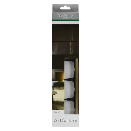 Рамка на 5 постов Systeme Electric ARTGALLERY GAL312205