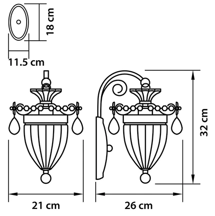 Бра Lightstar SCHON 790614