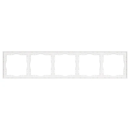 Рамка на 5 постов NOBE FRM-SFPL-5-GD Arlight 054229(1)