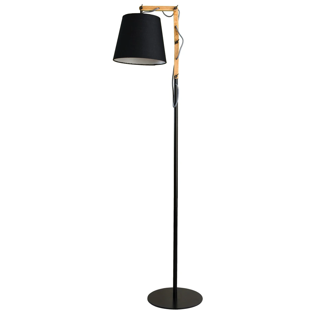 С абажуром ARTE LAMP A5700PN-1BK