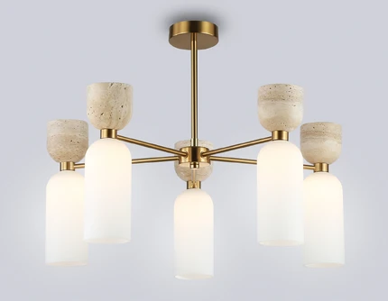 Люстра на штанге Ambrella light CERAMO MODERN LH53325