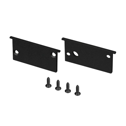 Комплект заглушек для SL-SL-BEVEL-W32-F чёрных (2шт) Arlight 063943